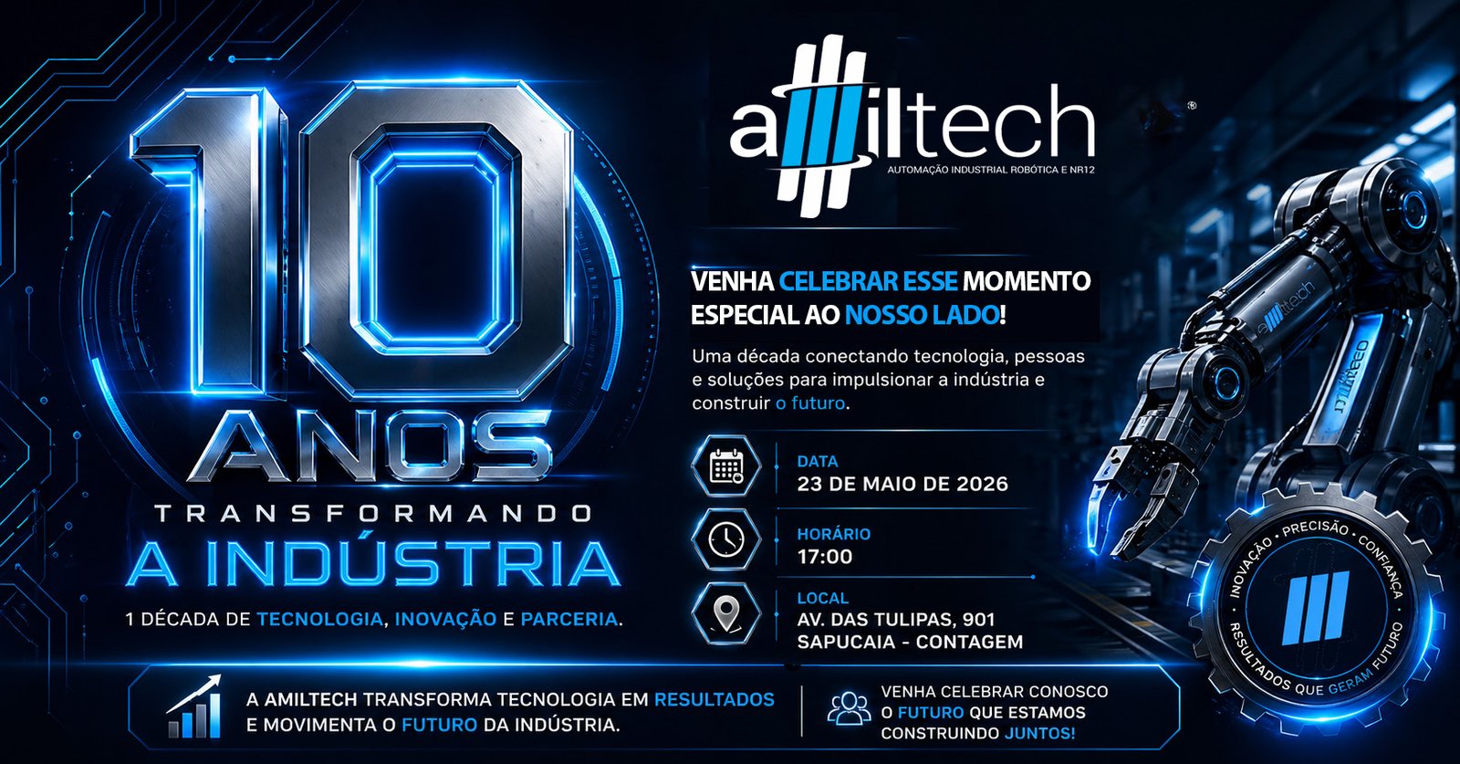 Amiltech 10 Anos